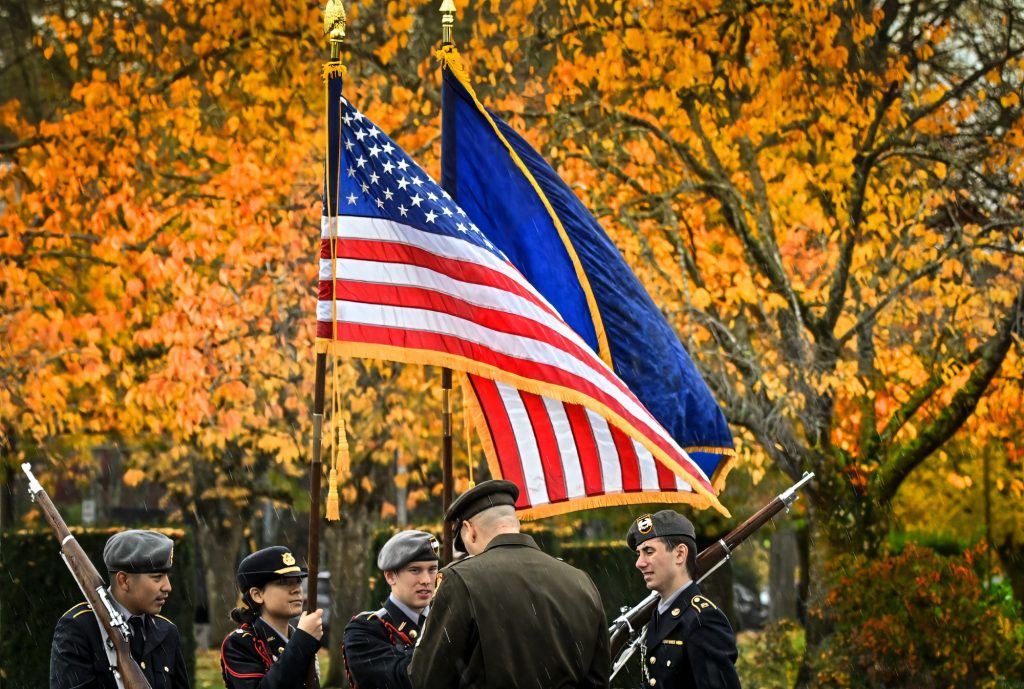 PHOTOS 2024 Veterans Day celebration at the Oregon State Capitol