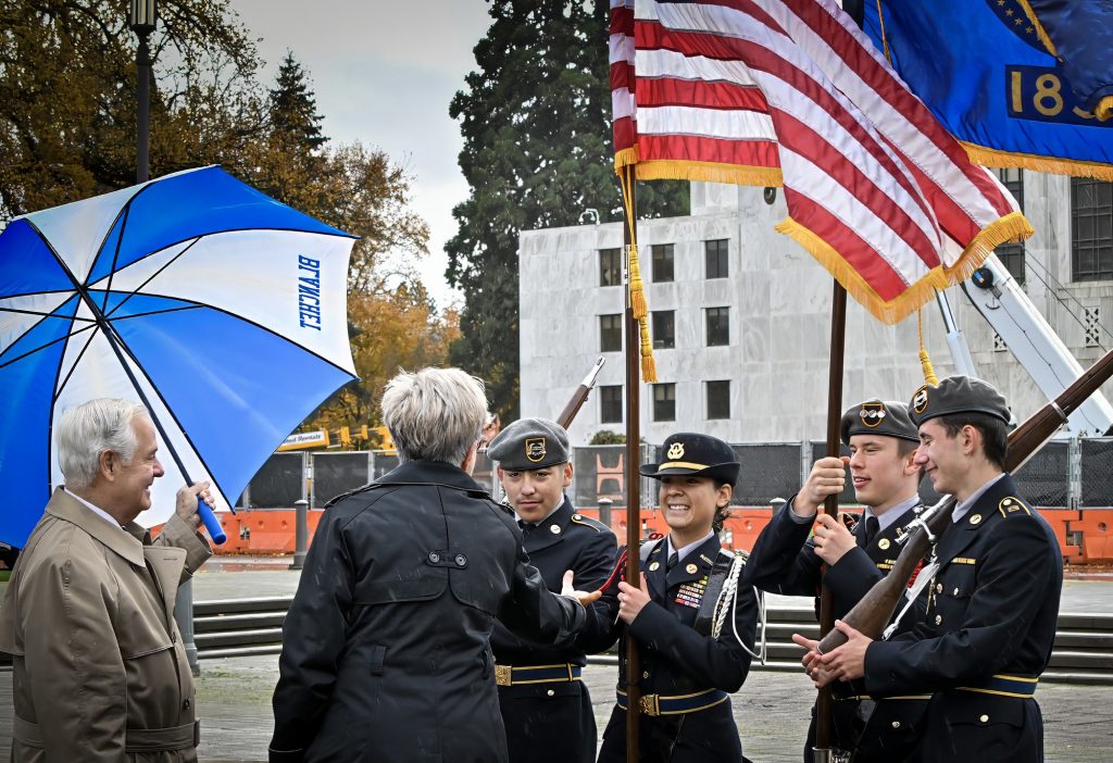 PHOTOS 2024 Veterans Day celebration at the Oregon State Capitol